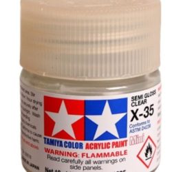 Colore acrilico X-35 Semi Gloss Clear 1pz trasparente semi-lucido - TAM81535-1PZ