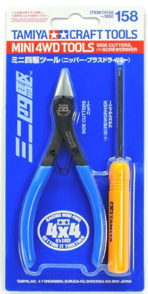 Set tronchesino e cacciavite per Mini4WD - TAM74158