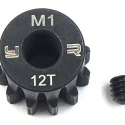 Pignone in acciaio 12T modulo 1 foro da 5mm - GPEDMG-10002