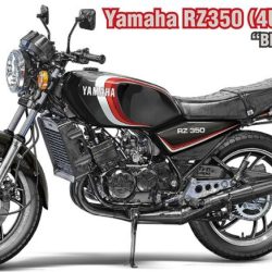 Yamaha RZ350 1982 nera 1/12 - ITAHA21763