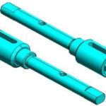 Bicchierini blu centrali TT02 per albero 54501 - TAM54502