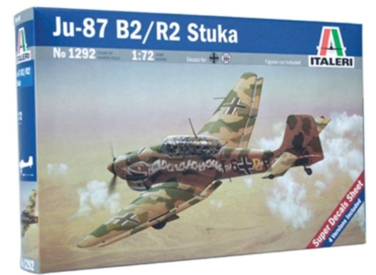 JU-87 B2/R2 STUKA 1/72 JU87 - ITA1292