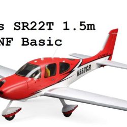 Cirrus SR22T Rosso 1.5m BNF Basic con ricevente - HOREFL15950