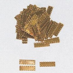 PIASTRE IN RAME 5x15mm   100pz - M32900