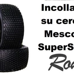 Gomme + cerchi Roma SupeSoft 2pz buggy 1/8 incollate - HTR-HRROMASSC