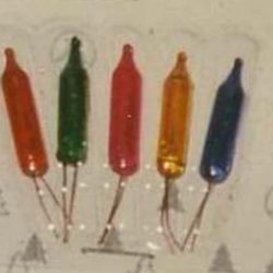 RICARICA PISELLINI 5pz x 50 LUCI LINEARI MULTICOLORI - YTARIC50