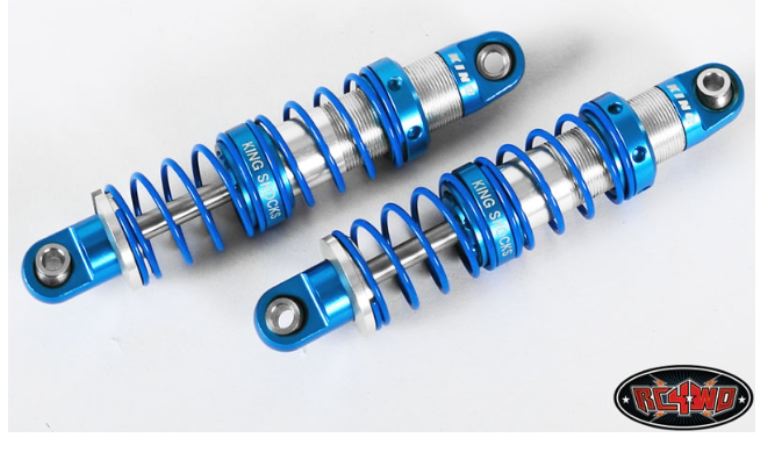 Ammortizzatori King Off-Road Scale 70mm con doppia molla per scaler 1/10 - RC4ZD0037