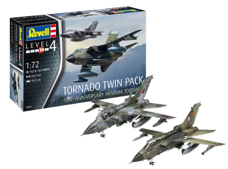 Tornado Twin Pack 50th Anniversary Panavia Tornado 1/72 - REV3801