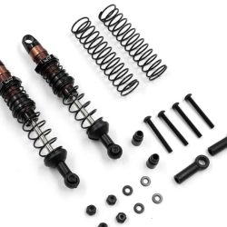 Ammortizzatori 90mm neri Desert Cobra Dual Spring 2pz Scaler - GPEDDDC-090BK