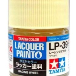 LP-39 RACING WHITE 6pz bottiglietta colore a smalto - TAM82139