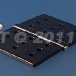 Cerniere nere 26x39mm 12pz - MPJ2507B