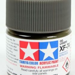 Colore acrilico XF-74 Olivedrab(Jgsdf) 1pz da 10ml  opaco - TAM81774-1PZ