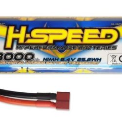 Pacco NiMh 8,4v 3000mAh Deans H-Speed - PROHSPNIMH002