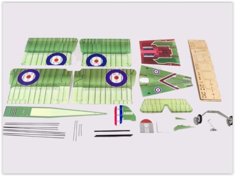 Royal Aircraft SE 5a 800mm EPP con struttura in legno - PCH16988 - immagine 7