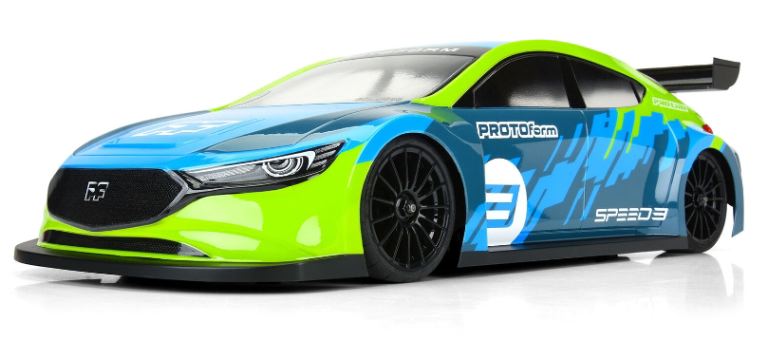 Carrozzeria Mazda 3 FWD 190mm 1/10 trasparente - PRO1589-25 - immagine 7