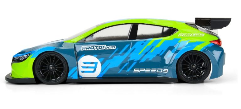 Carrozzeria Mazda 3 FWD 190mm 1/10 trasparente - PRO1589-25 - immagine 4