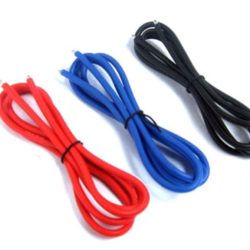 CAVI SILICONE 3 COLORI   12AWG LUNGHEZZA 60cm PER COLORE - GPEDWPT-0030