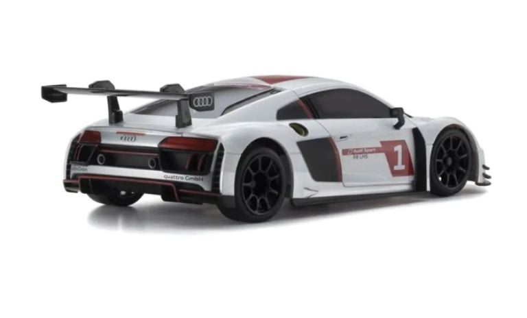 Audi R8 LMS 2015 bianca (Mini-Z RWD MR04 W-MM - KYO32357AS - immagine 3
