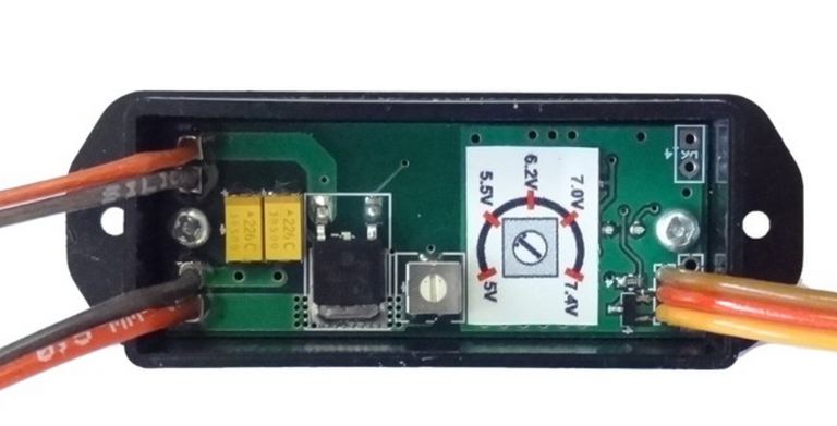 INTERRUTTORE RC KILL SWITCH 5-7,4v 6Ah x MOTORI A BENZINA - SUPE90040210 - immagine 3