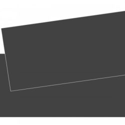 Piastra in fibra di vetro nera 400x200mm spessore 3,0mm - PCHC2328