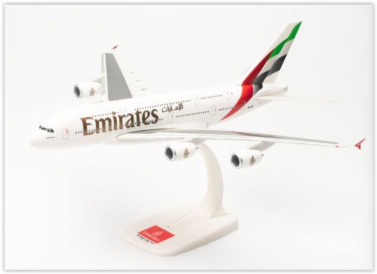 Airbus A380 Emirates Nuovi colori A6-EOE 1/250 - HER614054