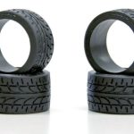 Gomme radiali shore 10 larghe Mini-Z 4pz - KYO-MZW38-10