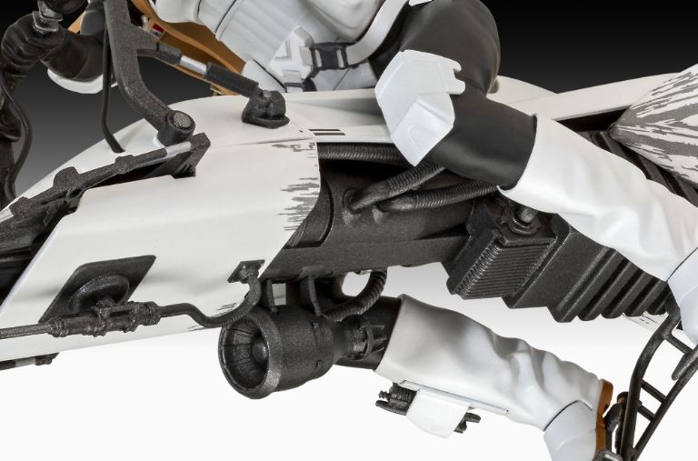 Speeder Bike Star Wars The Mandalorian 1/12 - REV6786 - immagine 6