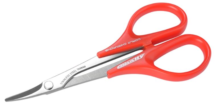 FORBICI PER LEXAN PUNTA CURVA TEAM CORALLY - SUPC-16041