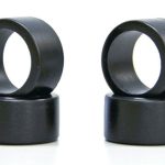 MZW17-20B Gomme slick 20 shore 4pz Mini-Z larghe 11mm - KYO-MZW17-20