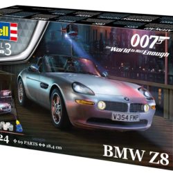 BMW Z8 1/24 James Bond 007 il mondo non basta con colla e colori - REV5662