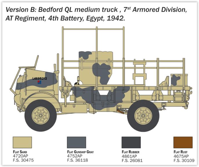 Bedford Ql Medium Truck 1/35 - ITA0241 - immagine 3