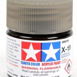 Colore acrilico X-19 Smoke 6pz da 10ml lucido - TAM81519