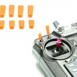 Gommini arancioni copri interruttori per radiocomandi 10pz - PCH15236