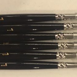 PENNELLI KOLINSKY TONDI      1 6pz COREL IN PELO DI MARTORA - NOC-PN151-1