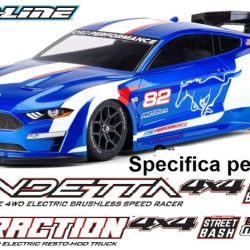 Ford Mustang 2021 trasparente per ARRMA Vendetta e Infraction - PRO1582-00