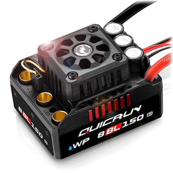 Regolatore QUICRUN WP 8BL150 G2 1/8 Brushless Waterproof 3-6S - GPED30109003
