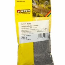 Massicciata grigio scuro basalto busta da 250gr H0 0,5-1,0mm - NOCH09365