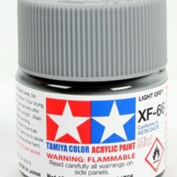 Colore acrilico XF-66 Light Grey 6pz da 10ml  opaco - TAM81766