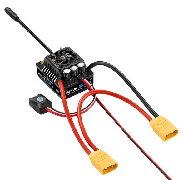 EZRUN MAX8 G2S 160A 2-6s bluethooth integrato Regolatore brushless - GPED30103205 - immagine 3