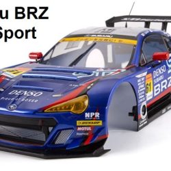 Carrozzeria verniciata e montata Subaru BRZ R&D Sport Blu  190mm 1/10 - RBT-KB48665