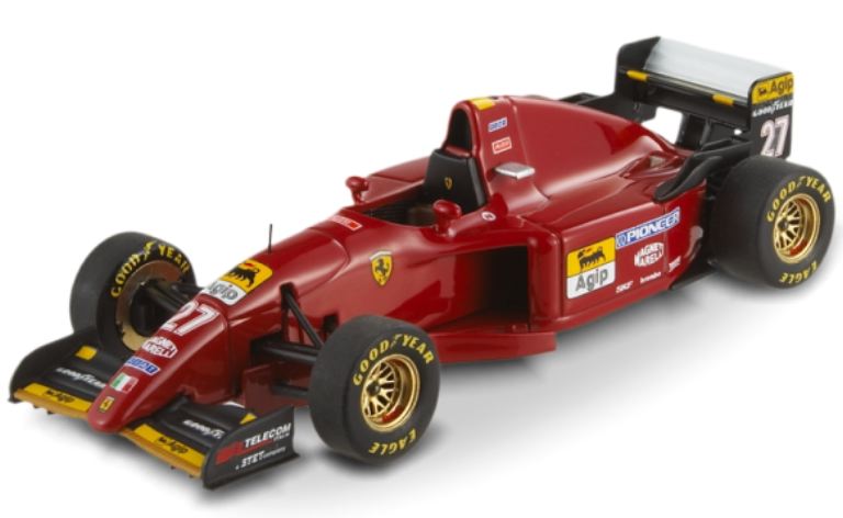 FERRARI 412 T2 J. ALESI 1/43 GP EUROPE 1995 - HOTT6286