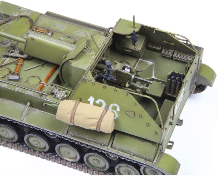 SU-76 Soviet Self Propelled 1/35 SU76 semovente d'artiglieria - ITAZS3662 - immagine 4