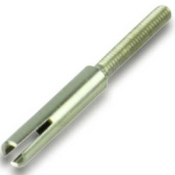 Terminale filettato m2x2,1mm 5pz per forcelle - CND701007