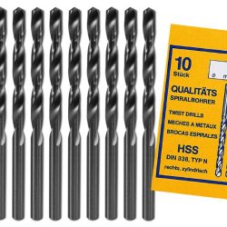 Punte da trapano HSS 0,8mm 10pz - DONHSS08