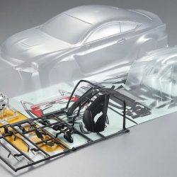 CARROZZERIA LEXUS RC F   195mm TRASPARENTE - RBT-KB48627