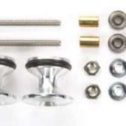 DOPPIE ROTELLE MINI4WD CON GOMMINI 13/12 CLESSIDRE - TAM15418