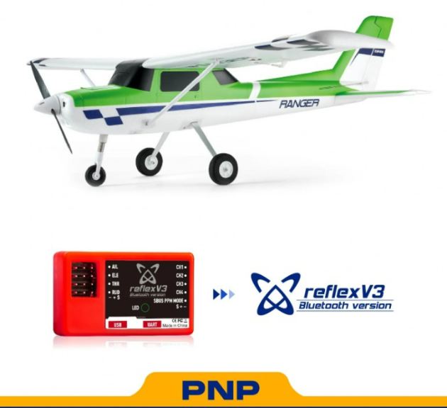 Ranger verde EP V2 1220mm PNP con Gyro reflex V3 - BEEFMS147-GN