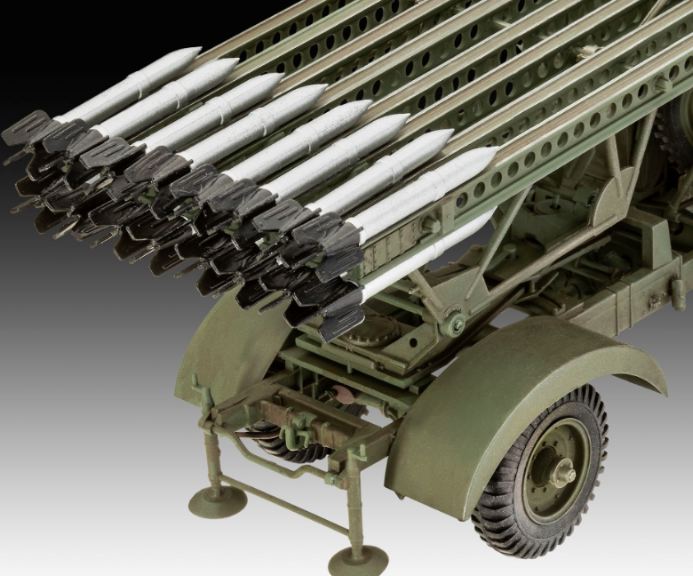 Camion lancirazzi sovietico WWII W.O.T. 8 BM-13-16 Katyusha/Cargo 1/35 - REV3338 - immagine 4