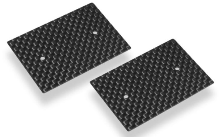 Piastre laterali per alettone posteriore 190mm 2pz - HUD293311 - immagine 3