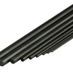 TONDINO DI CARBONIO 5,0mm  1pz LUNGO 1mt - CND709057